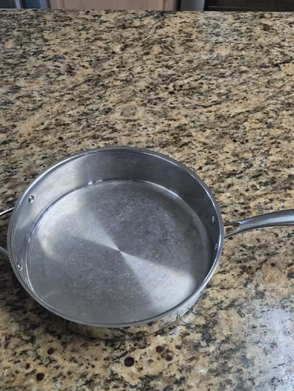 Croton Stainless Steel Skillet - Silver Finish